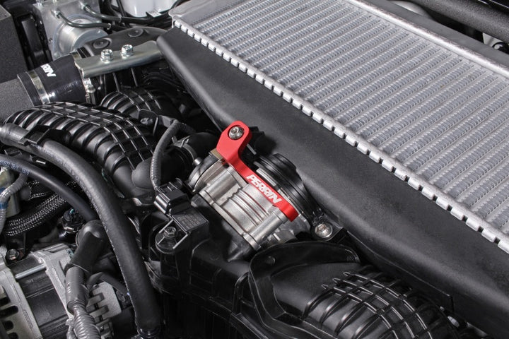 PERRIN 22-25 Subaru WRX / 19-25 Ascent / 20-25 Outback & Legacy Turbo TMIC Bracket - Red - Bull Strap