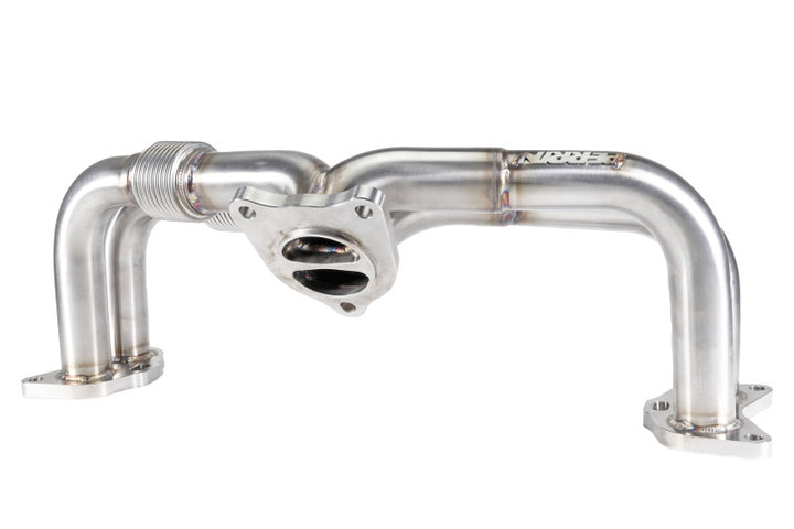 PERRIN 22-25 Subaru WRX / 20-25 OBXT & LXT / 19-25 Ascent Equal Length Header - Brushed SS - Bull Strap