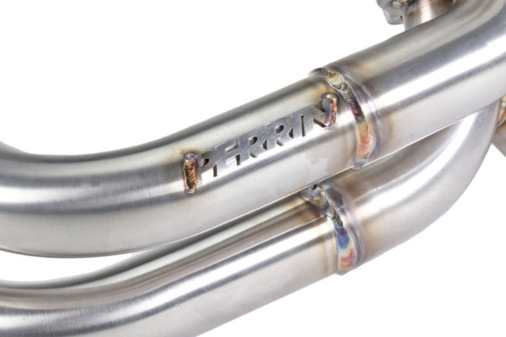 PERRIN 22-25 Subaru WRX / 20-25 OBXT & LXT / 19-25 Ascent Equal Length Header - Brushed SS - Bull Strap
