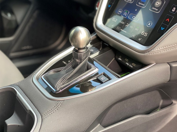 PERRIN 22-25 Subaru WRX & 20-25 Outback/Ascent/Legacy (CVT ONLY) SS Shift Knob - Ball Style - Bull Strap