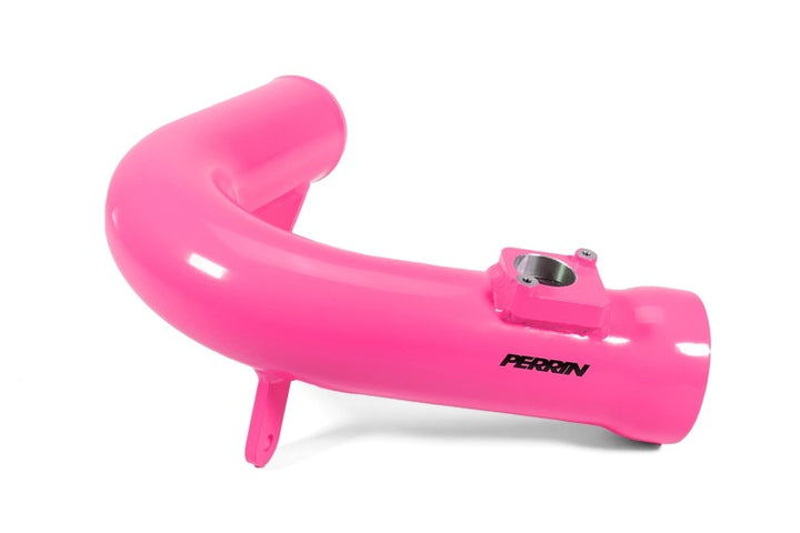 PERRIN 22-25 Subaru WRX Cold Air Intake - Hyper Pink - Bull Strap