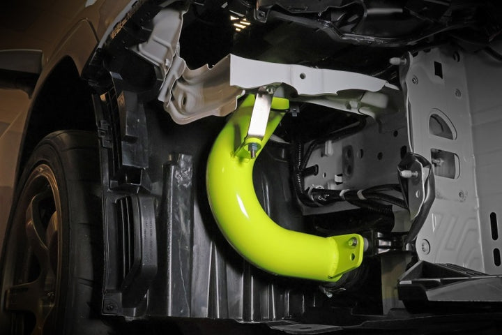 PERRIN 22-25 Subaru WRX Cold Air Intake - Neon Yellow - Bull Strap