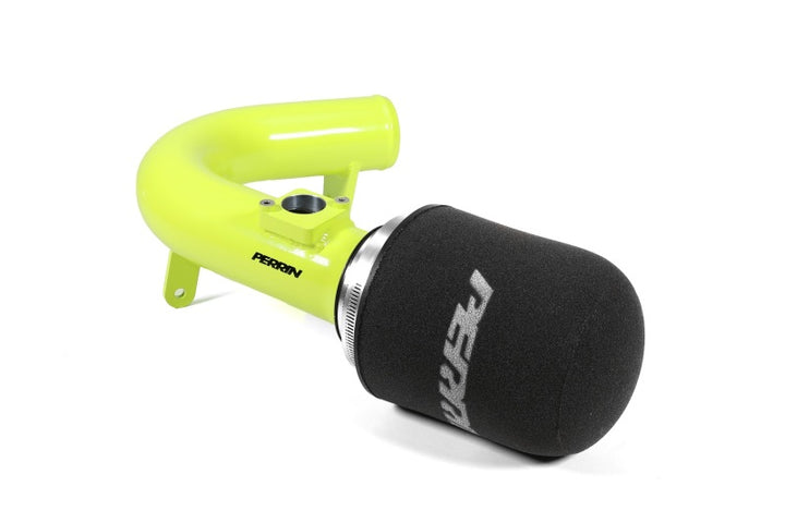 PERRIN 22-25 Subaru WRX Cold Air Intake - Neon Yellow - Bull Strap