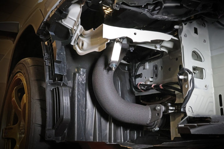PERRIN 22-25 Subaru WRX Cold Air Intake w/Heatshield - Black - Bull Strap