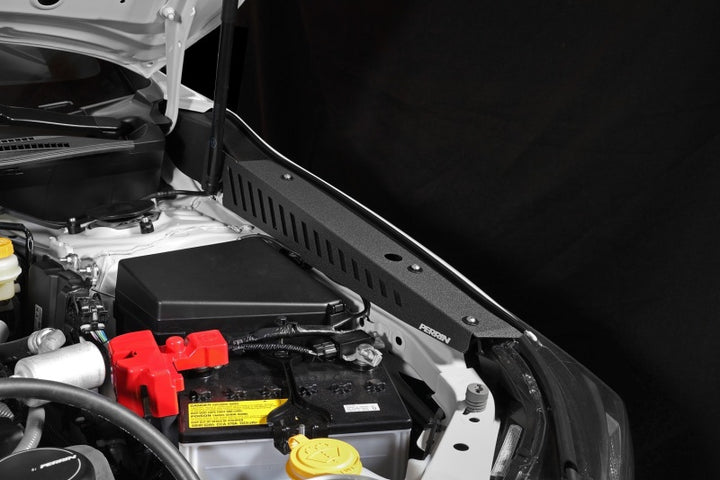 PERRIN 22-25 Subaru WRX Fender Shroud Set - Black - Bull Strap