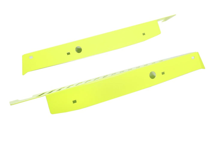 PERRIN 22-25 Subaru WRX Fender Shroud Set - Neon Yellow - Bull Strap
