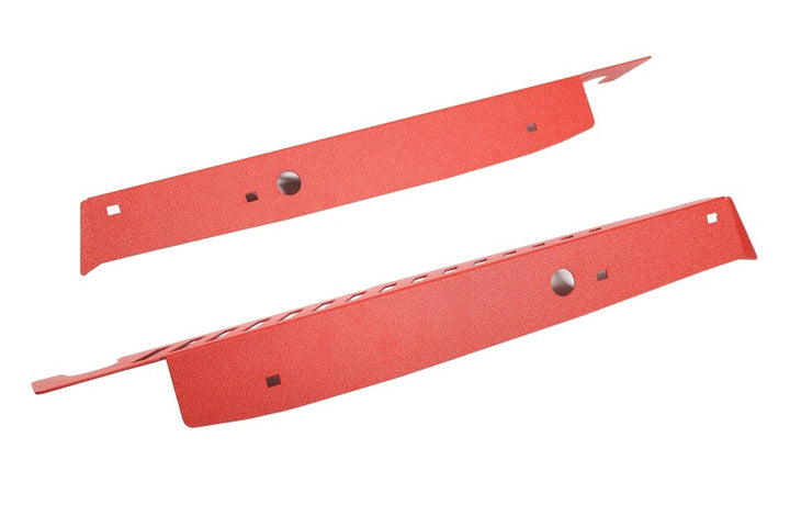 PERRIN 22-25 Subaru WRX Fender Shroud Set - Red - Bull Strap