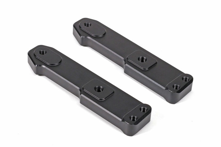 PERRIN 22-25 Subaru WRX Front Mount Intercooler Kit (Red Tubes & Silver Core) - Bull Strap