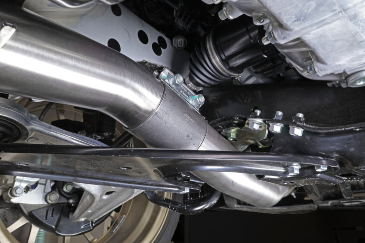 PERRIN 22-25 Subaru WRX Front-Pipe w/GESI Cat - Bull Strap