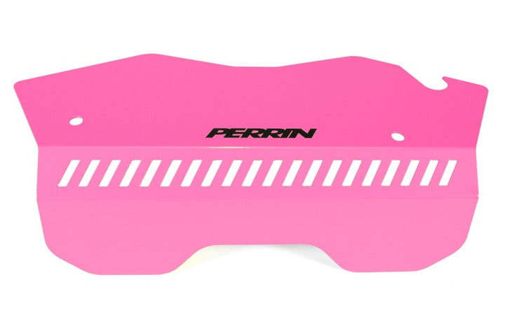 PERRIN 22-25 Subaru WRX Pulley Cover - Hyper Pink (TALL - For Use w/o PERRIN AOS) - Bull Strap