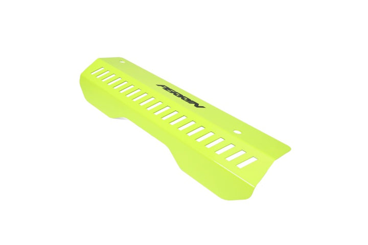 PERRIN 22-25 Subaru WRX Pulley Cover - Neon Yellow (SHORT - For Use w/PERRIN AOS) - Bull Strap
