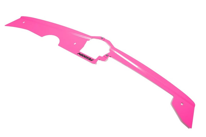 PERRIN 22-25 Subaru WRX Radiator Shroud - Hyper Pink - Bull Strap
