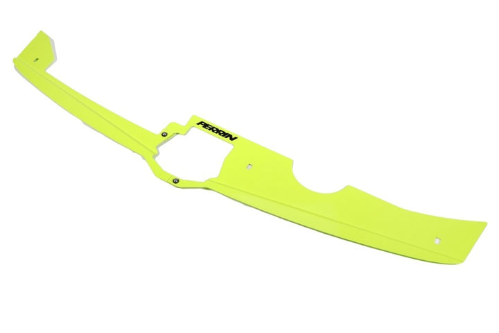 PERRIN 22-25 Subaru WRX Radiator Shroud - Neon Yellow - Bull Strap