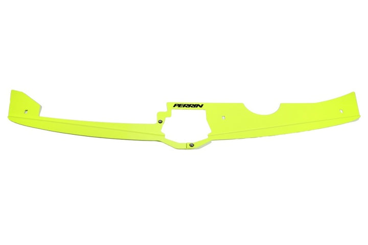 PERRIN 22-25 Subaru WRX Radiator Shroud - Neon Yellow - Bull Strap