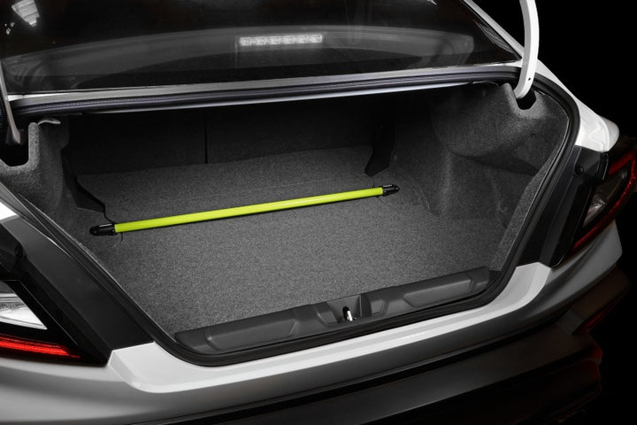 PERRIN 22-25 Subaru WRX Rear Shock Tower Brace - Neon Yellow - Bull Strap