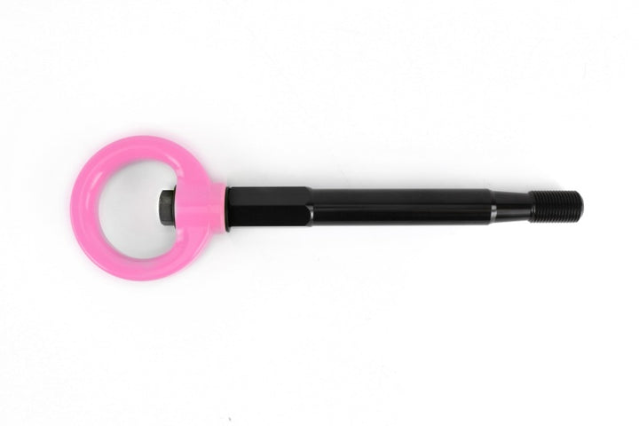 PERRIN 22-25 Toyota GR86 Tow Hook Kit (Front) - Hyper Pink - Bull Strap