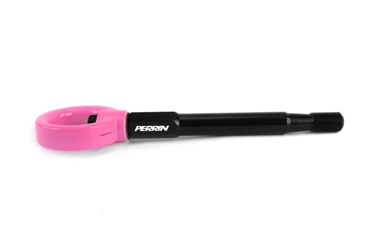 PERRIN 22-25 Toyota GR86 Tow Hook Kit (Front) - Hyper Pink - Bull Strap