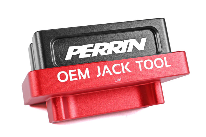 PERRIN 93-25 Subaru WRX/STI/Impreza/OBXT/LGT & 13-25 BRZ/GR86/Crosstrek Jack Pad Set (5pc) - Black - Bull Strap