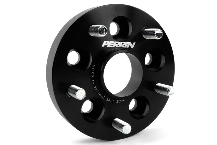PERRIN Subaru/Toyota/Scion 25mm Wheel Adapter (Bolt-On Type) 5x100 to 5x114.3 w/56mm Hub - Pair - Bull Strap