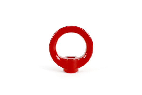 PERRIN Tow Hook Upgrade Kit - Red (For PERRIN License Plate Relocates Only) - Bull Strap