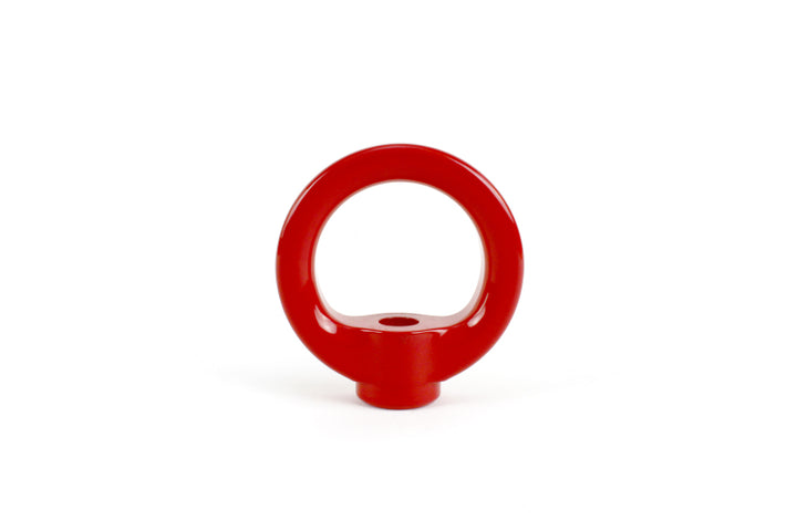 PERRIN Tow Hook Upgrade Kit - Red (For PERRIN License Plate Relocates Only) - Bull Strap