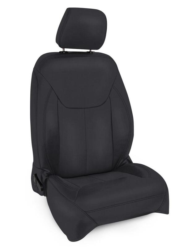 PRP 13-18 Jeep Wrangler JK Front Seat Covers/2 door or 4 door (Pair) - All Black - Bull Strap