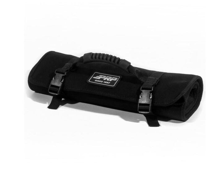 PRP 35pc Can-Am Roll Up Tool bag Tool kit - Black - Bull Strap