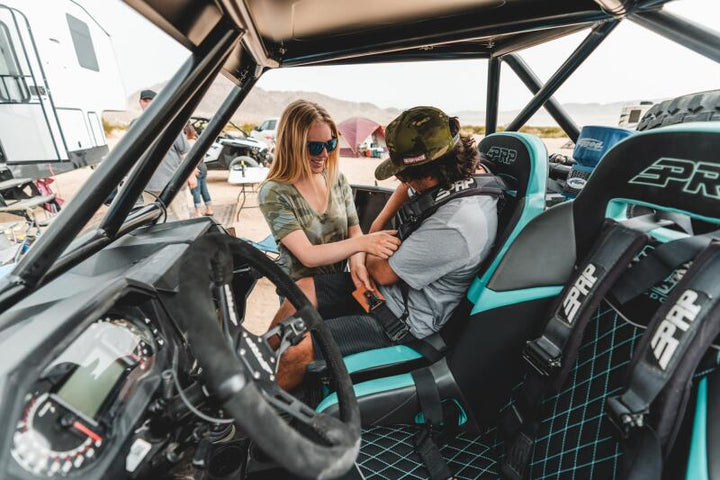 PRP Polaris General/RZR S900/900 Trail/XP1000/Turbo/Turbo S/RS1 Seat Adapter Tubes - Bull Strap