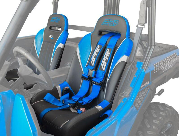 PRP Polaris General/RZR S900/900 Trail/XP1000/Turbo/Turbo S/RS1 Seat Adapter Tubes - Bull Strap