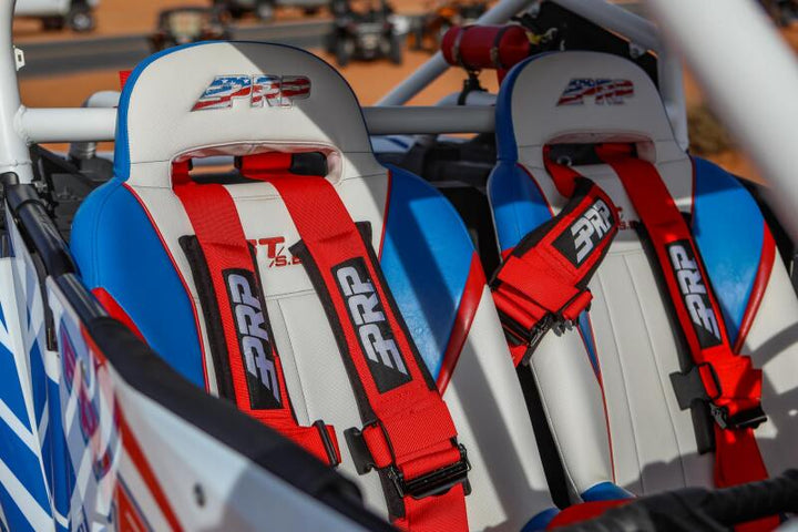 PRP Polaris General/RZR S900/900 Trail/XP1000/Turbo/Turbo S/RS1 Seat Adapter Tubes - Bull Strap