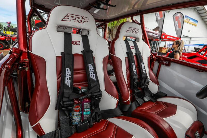PRP Polaris General/RZR S900/900 Trail/XP1000/Turbo/Turbo S/RS1 Seat Adapter Tubes - Bull Strap