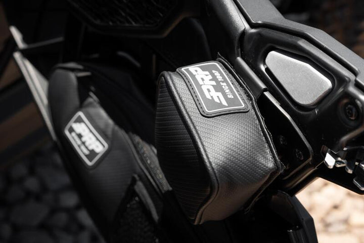 PRP Polaris RZR with Door Speakers Knee Pads (Pair) - Bull Strap