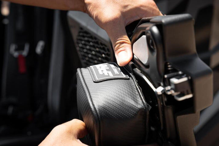 PRP Polaris RZR with Door Speakers Knee Pads (Pair) - Bull Strap