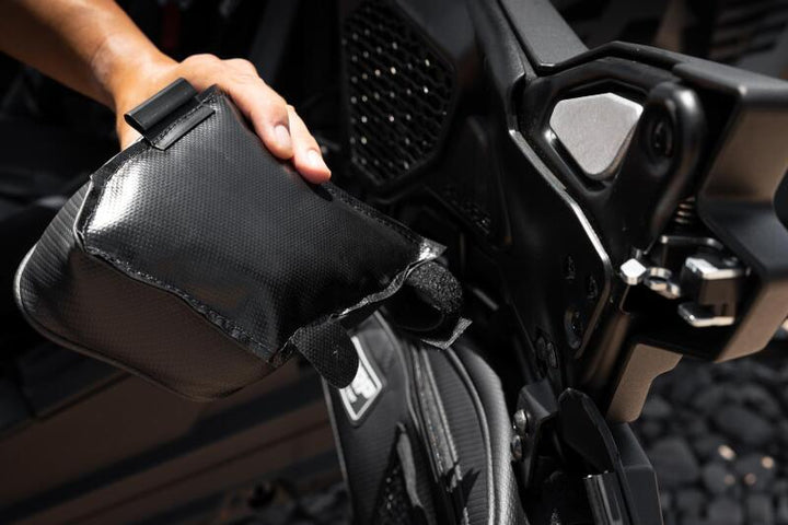 PRP Polaris RZR with Door Speakers Knee Pads (Pair) - Bull Strap