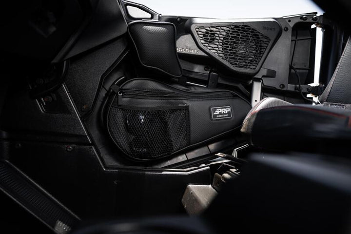 PRP Polaris RZR with Door Speakers Knee Pads (Pair) - Bull Strap