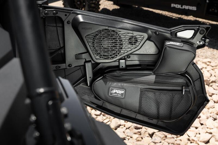 PRP Polaris RZR with Door Speakers Knee Pads (Pair) - Bull Strap
