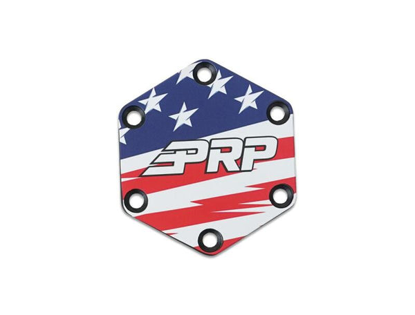 PRP Steering Wheel Center Cap - New Glory Stars and Stripes - Bull Strap