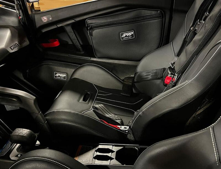 PRP Upper Door Bags for Can-Am Maverick R (Pair) - Bull Strap