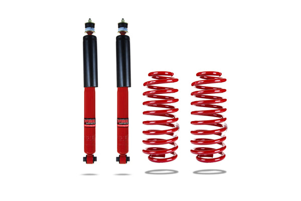 Pedders 05-14 Ford Mustang EziFit SportsRyder Rear Spring And Shock Kit - Bull Strap