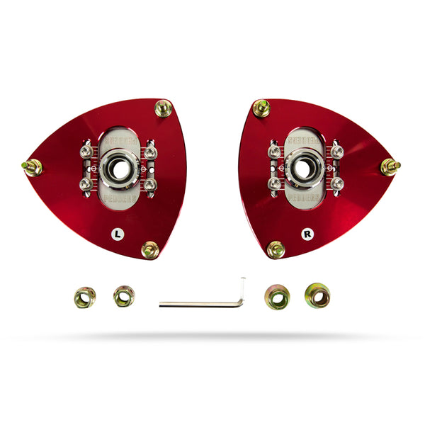 Pedders 08+ Subaru Impreza Adjustable Camber Plate - Bull Strap