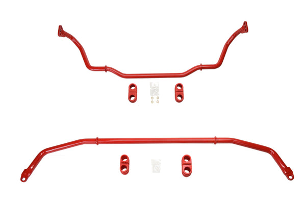Pedders 2013-2015 Chevrolet Camaro Front and Rear Sway Bar Kit (Late 27mm Front / Wide 32mm Rear) - Bull Strap