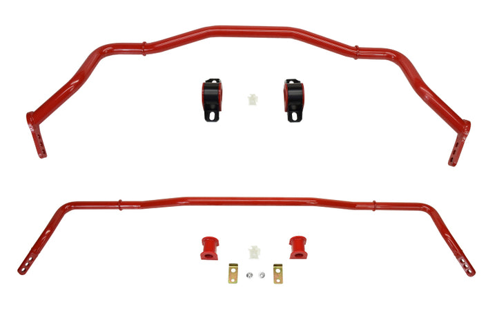 Pedders 2015+ Ford Mustang S550 Front and Rear Sway Bar Kit - Bull Strap
