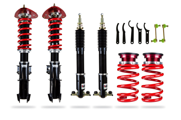 Pedders 2015+ Ford Mustang S550 Includes Plates Extreme Xa Coilover Kit - Bull Strap