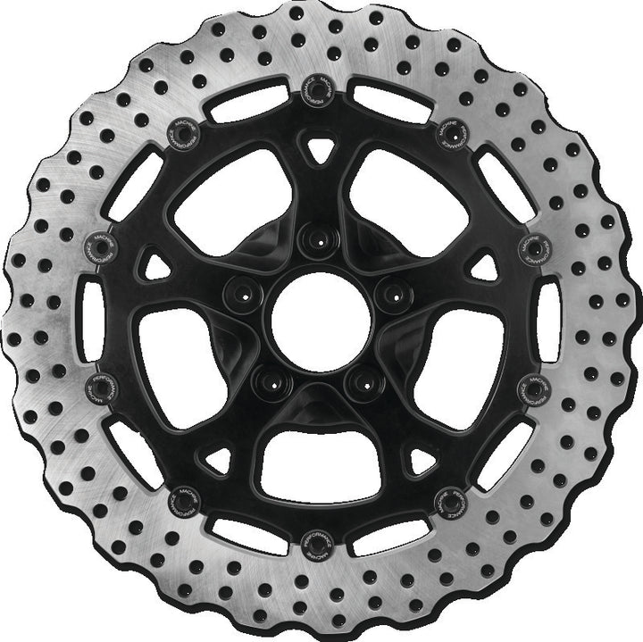 Performance Machine 13 X .20 Dominator Ff Rcelne - Black Ano - Bull Strap