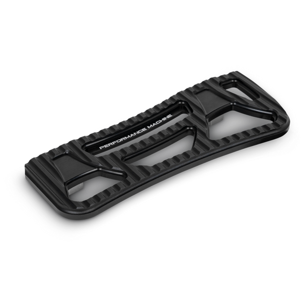 Performance Machine Floorboard Assembly Rider Drifter - Black Ops - Bull Strap