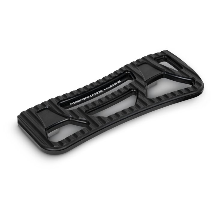 Performance Machine Floorboard Assembly Rider Drifter - Black Ops - Bull Strap