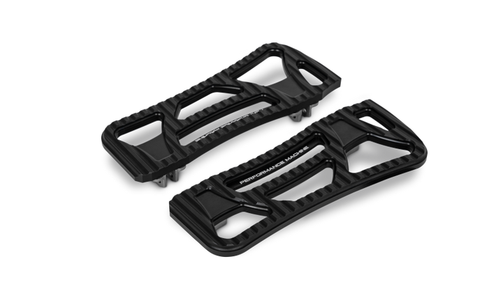 Performance Machine Floorboard Assembly Rider Drifter - Black Ops - Bull Strap