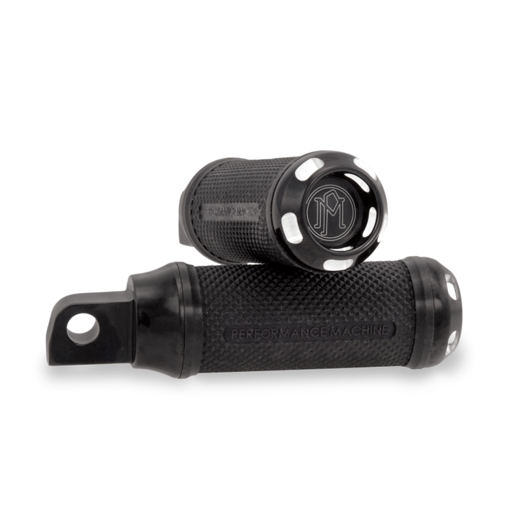 Performance Machine Footpegs Apex Passenger - Contrast Cut - Bull Strap