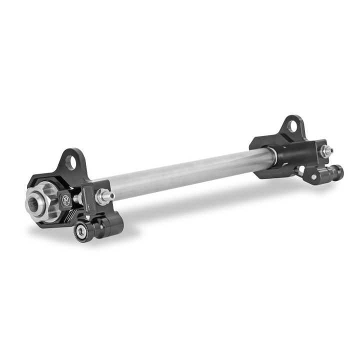 Performance Machine HD Touring Axle Adj Kit - Black Ano - Bull Strap