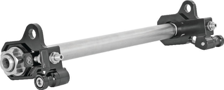 Performance Machine HD Touring Axle Adj Kit - Black Ano - Bull Strap